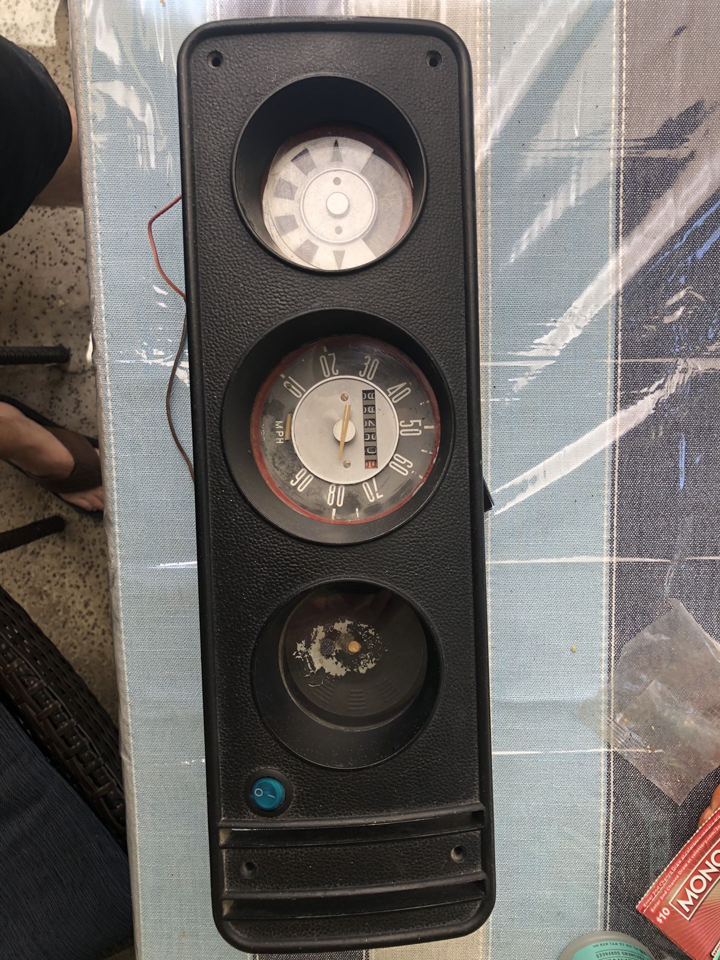 71 Volkswagen BUS INSTRUMENT PANEL cluster gas gauge speedometer 1970