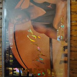 Micheal Jordan Special Retirement Card # 23