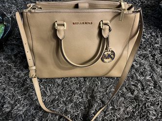 Tan Michael Kors purse 