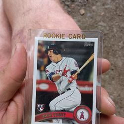 Ungraded Mike Trout Rookie Card
