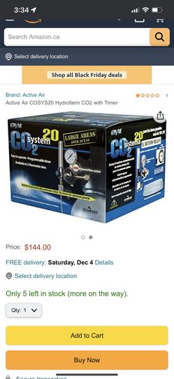 Extra CO2 System With Timer