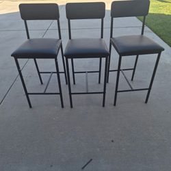 Set Of 3 Bar Stools