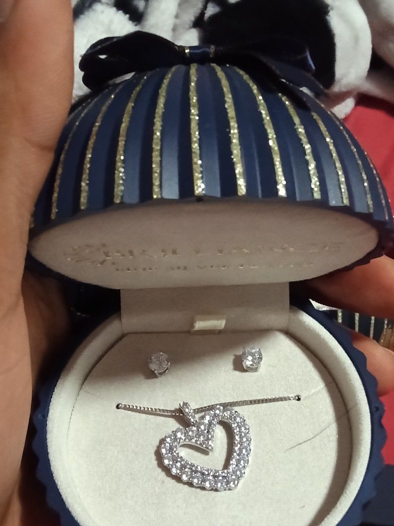 Ear Ring Necklace Set