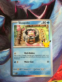 Slowpoke #16 Pokemon TCG 30th Celebration