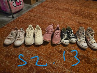 Lot of 4 Pairs Kids Sneakers
