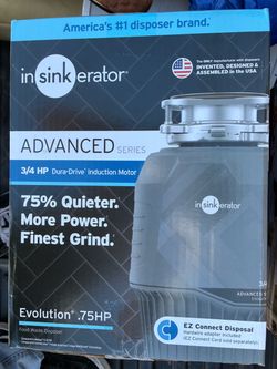 InSinkErator Evolution .75HP Garbage Disposal