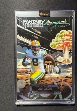 2026 Josh Jacobs Wildcard Mammoth Atompunk Edition 1/1