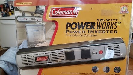 Coleman 225 watt power inverter