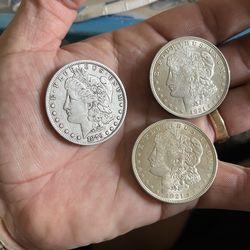 Morgan silver dollars