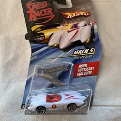 2007 HOT WHEELS SPEED RACER ICE CAVES MACH 5