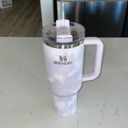 Stanley Tumbler 40oz Purple Tie-Dye