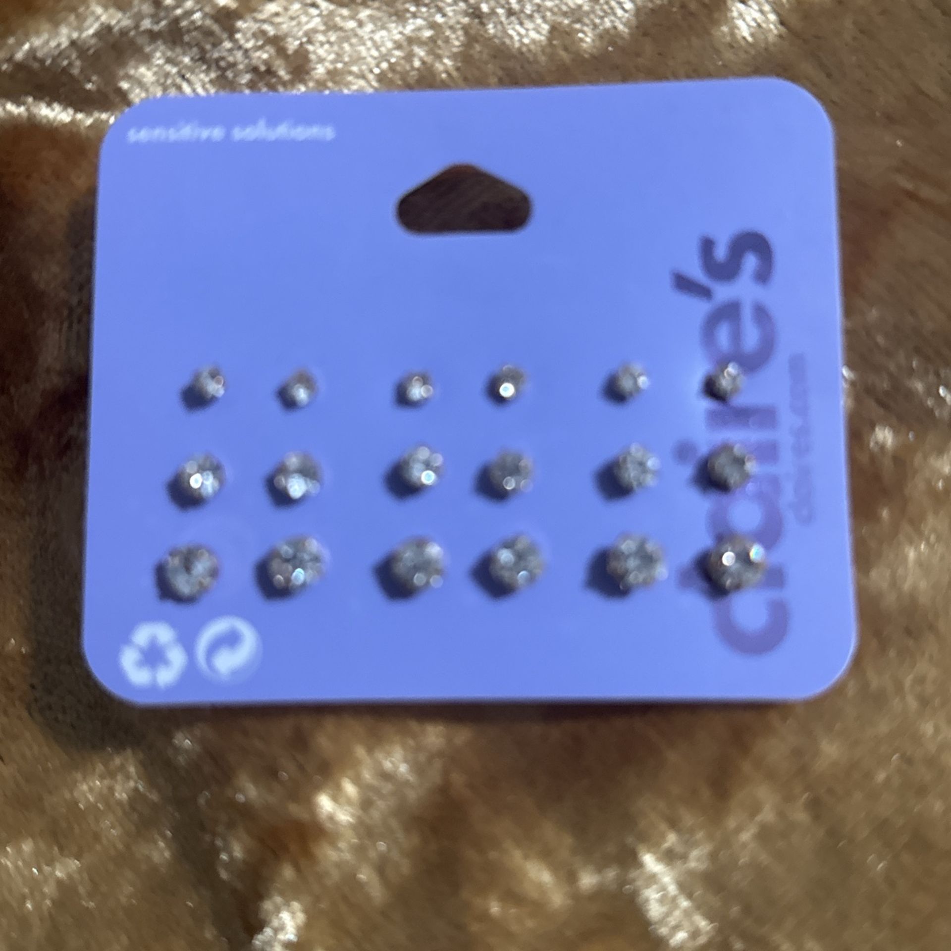 9 Claire’s Diamond Stud Earrings For Sensitive Ears