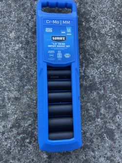 Hart 1/2 Deep Impact Socket Set