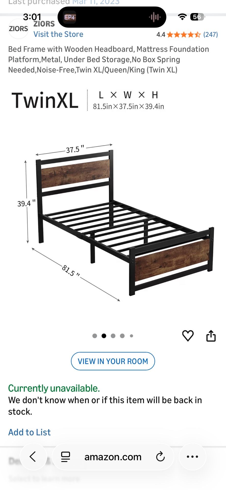 Bed Frame