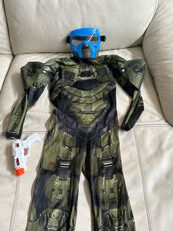 Kids Halloween Master Chief from Halo Infinite, Size M 7/8
