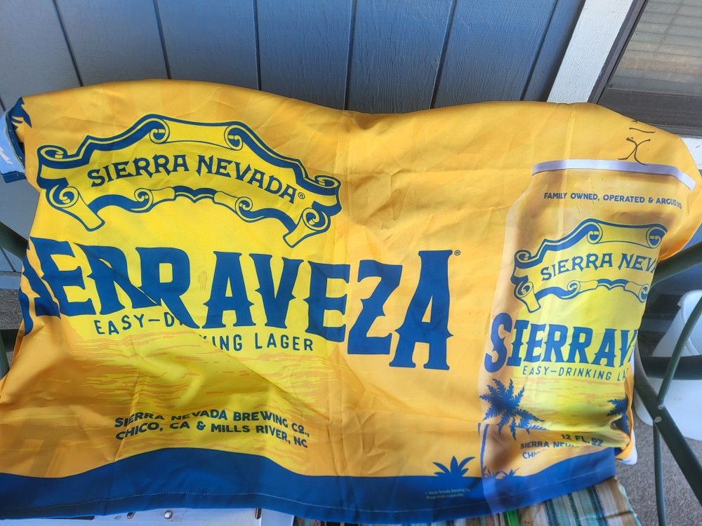 Large Sierra Nevada Beer Flag