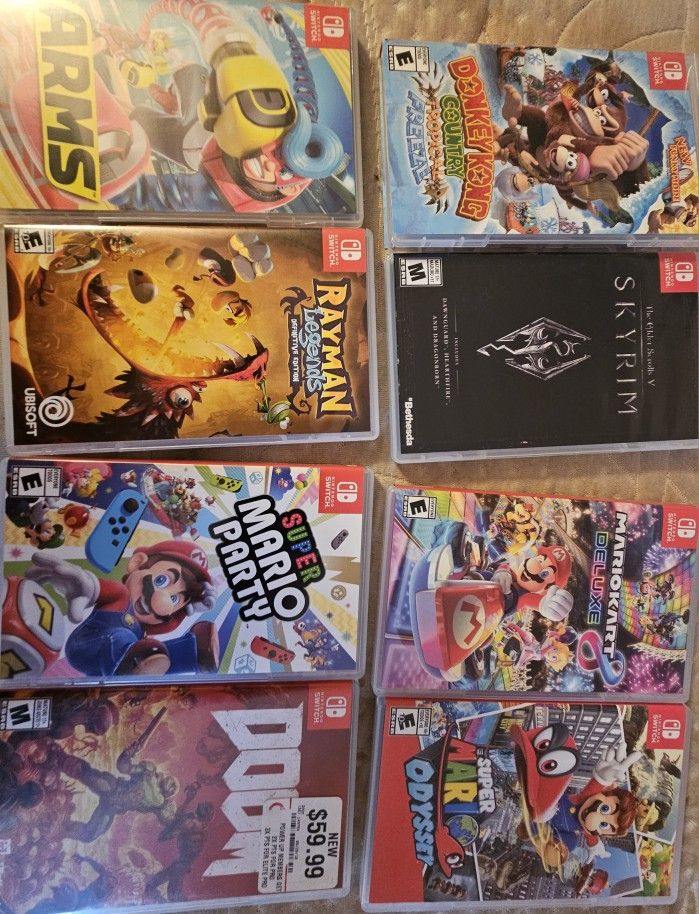 Nintendo Switch Games(Pending Sale)