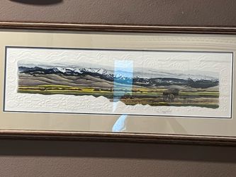 Coppock The Turning Point Limited Edition Print Spanish Peaks Montana