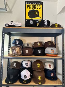 San Diego Padres fitted and snapback hats