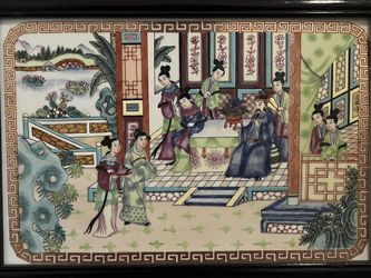 Handmade Chinese Porcelain Tile Plaques