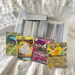 100+ Pokemon Cards with Holos 