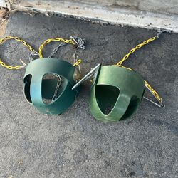 2 Baby Swings For Playground 