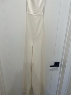 Cream Jumpsuit