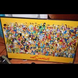 Authentic Fox Simpsons Poster 