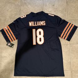 Men’s Chicago Bears Caleb Williams Stitched Jersey, S To 3Xl