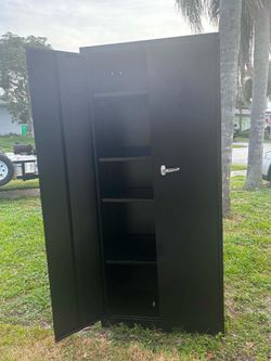Metal Storage Cabinet 31.5”x16”Wx71”H