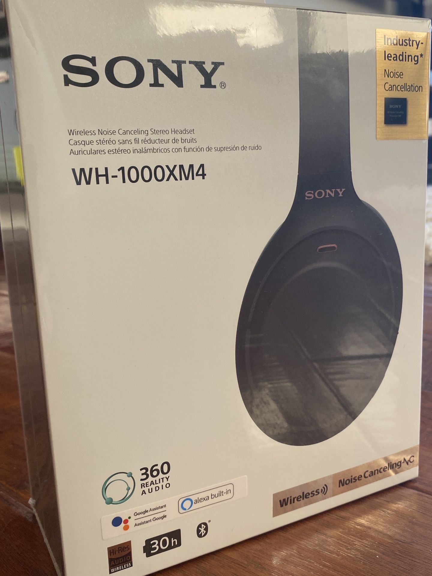 Sony WH-1000XM4 Wireless Noise Canceling Overhead Headphones - Brand New