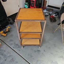 Cart With Shelves 