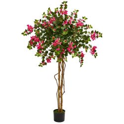 New Faux Bougainvillea Tree Plant 