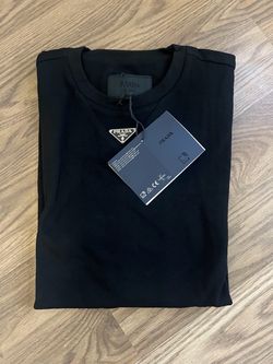 Prada Black Crew Neck T-Shirt