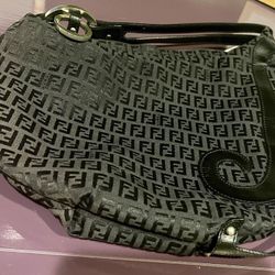 Fendi Zucca Vintage Shoulder Bag