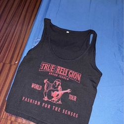 Brand New True Religion Crop Top Size Small 