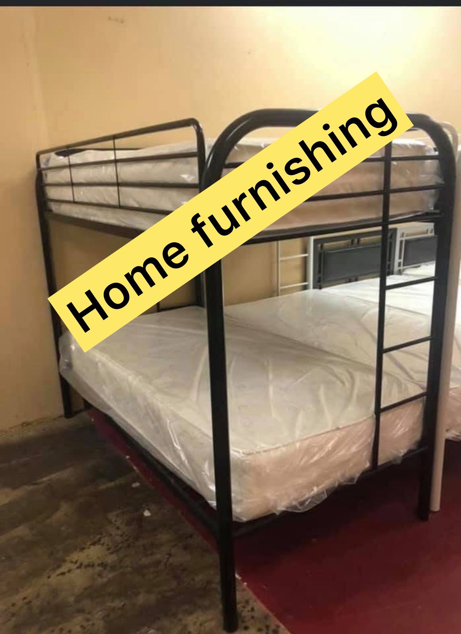 Furniture bunk bed, twin size