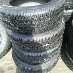 225/65/17/ YOKOHAMA $ 300 SEMI NEW FOUR TIRES 