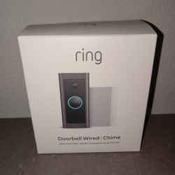 New Ring Wired Doorbell and Chime