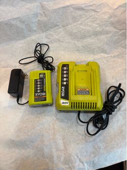 Ryobi 40V Battery Chargers