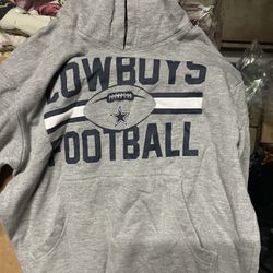 Boys Small NFL Cowboys Sweatshirt Hoody