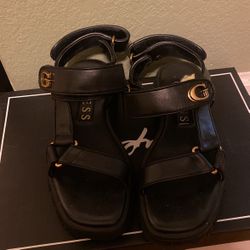 Guess Chunky Sandals Size 7