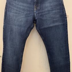 BRAND NEW WITH TAGS NEVER WORN Calvin Klein Straight Leg Mens Blue Jeans Size US Men’s 30 x 30