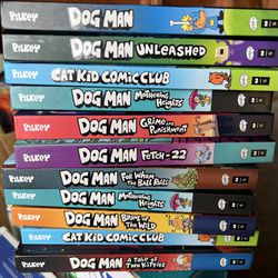 Dog Man Chapter Books