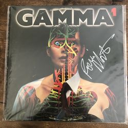 Gamma Album Autographed By Ronnie Montrose