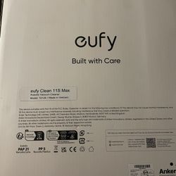 Eufy Robot Vacuum 11s Brand New 