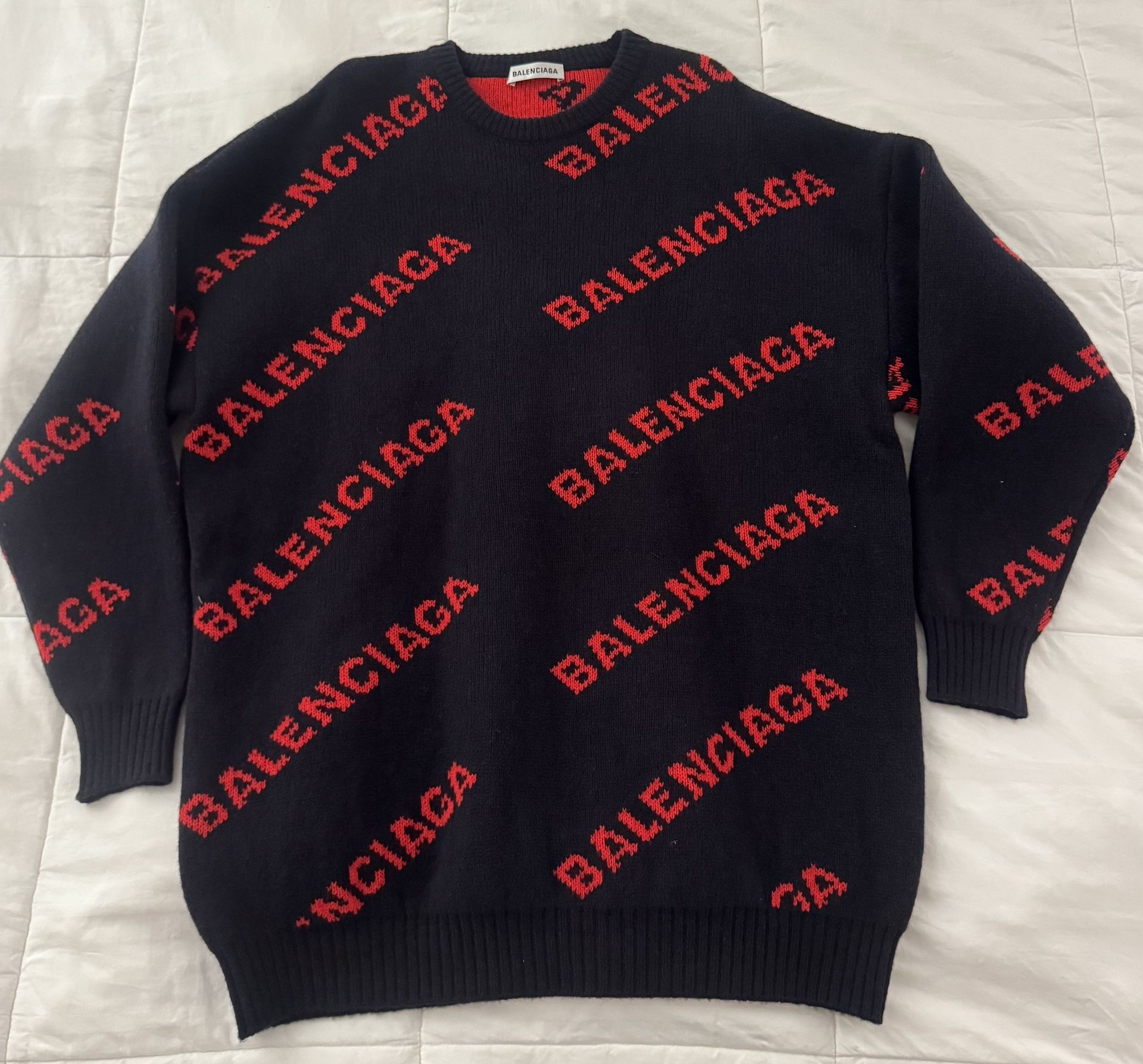 Balenciaga Jacquard Sweater