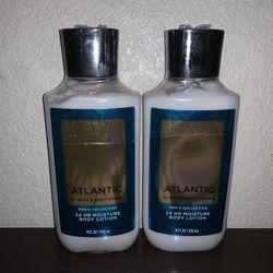 2 Atlantic Lotions Set Bath And Body Works