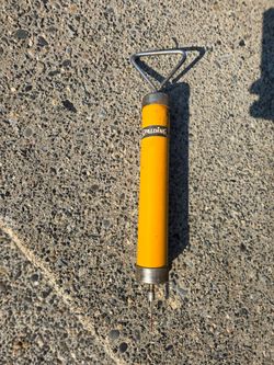 Antique vintage aluminum Spalding air pump