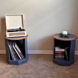 Octagon Side Tables 